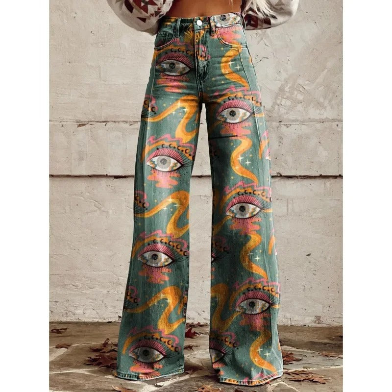 Chic Wide-Leg Cargo Pants