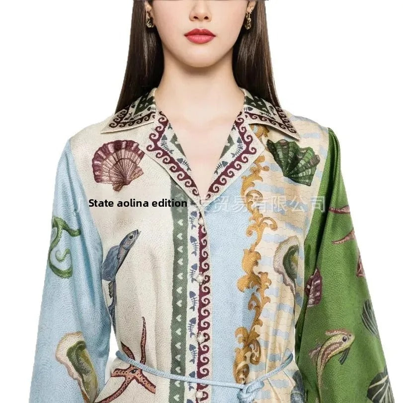 Luxe Ease Linen Cardigan Dress