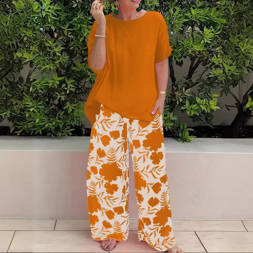 Elegant Wide-Leg Set