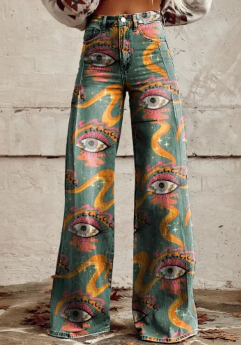 Chic Wide-Leg Cargo Pants