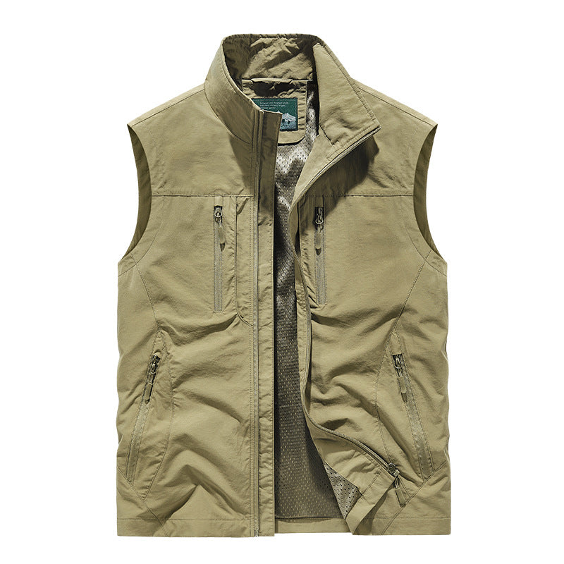 Men’s Outdoor Vest Fleece Sweatshirt