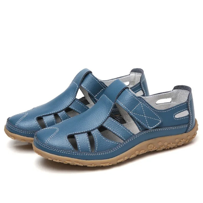 Buruijing Soft Leather Summer Sandals