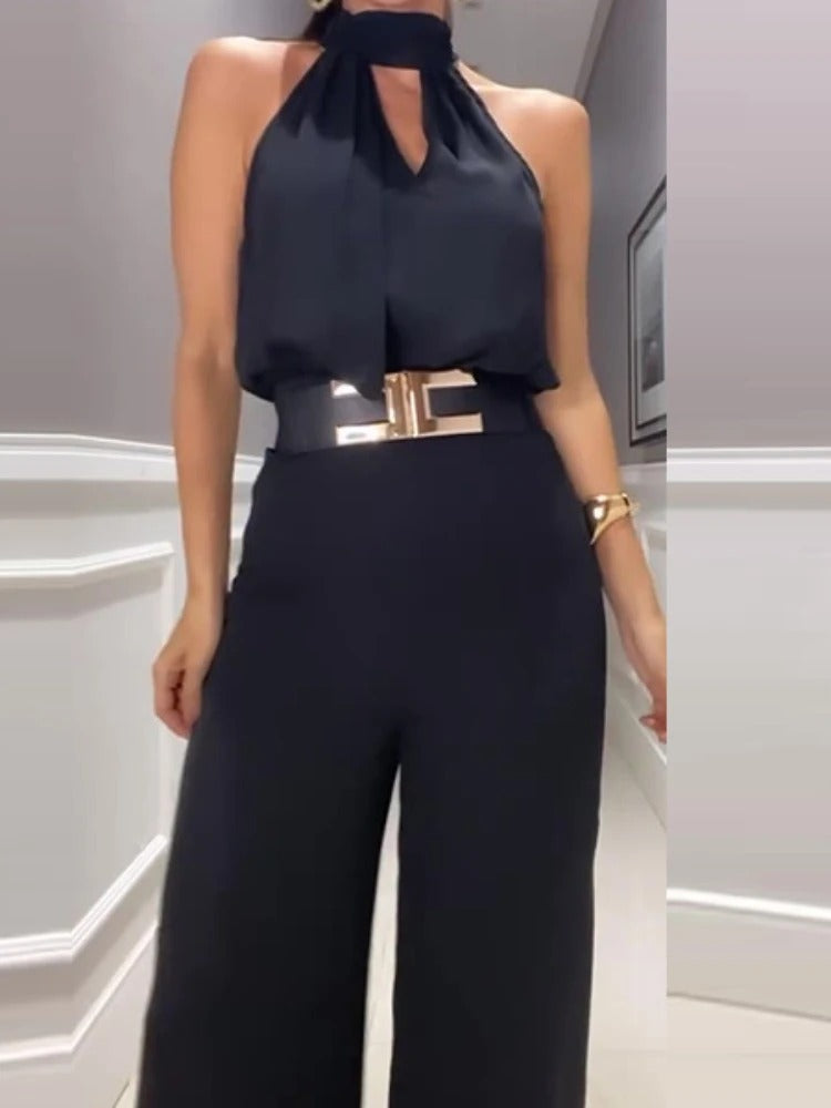 Elegant Hollow Out Two-Piece Set