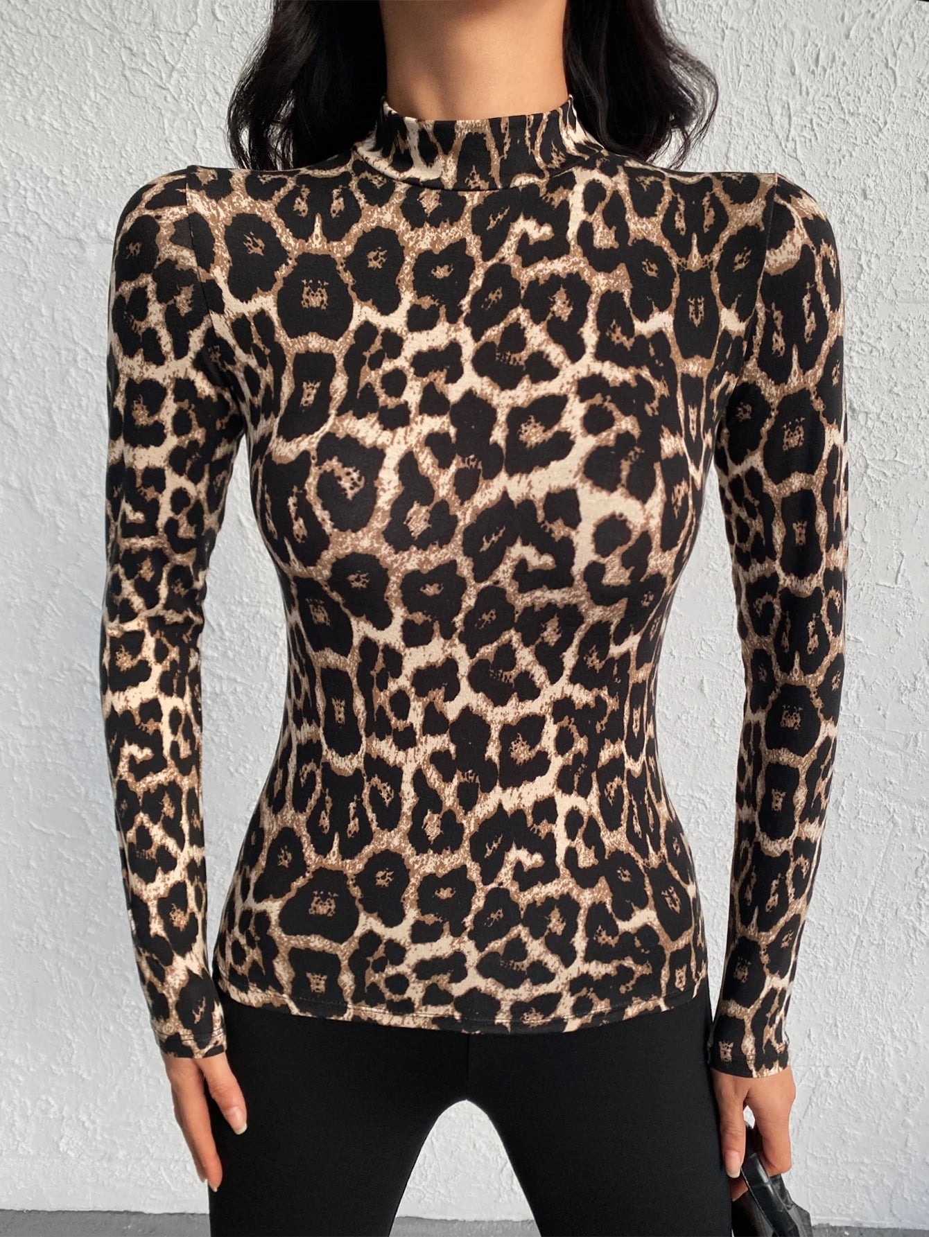 Retro Leopard Jumpsuit — Chic Slim Fit Style