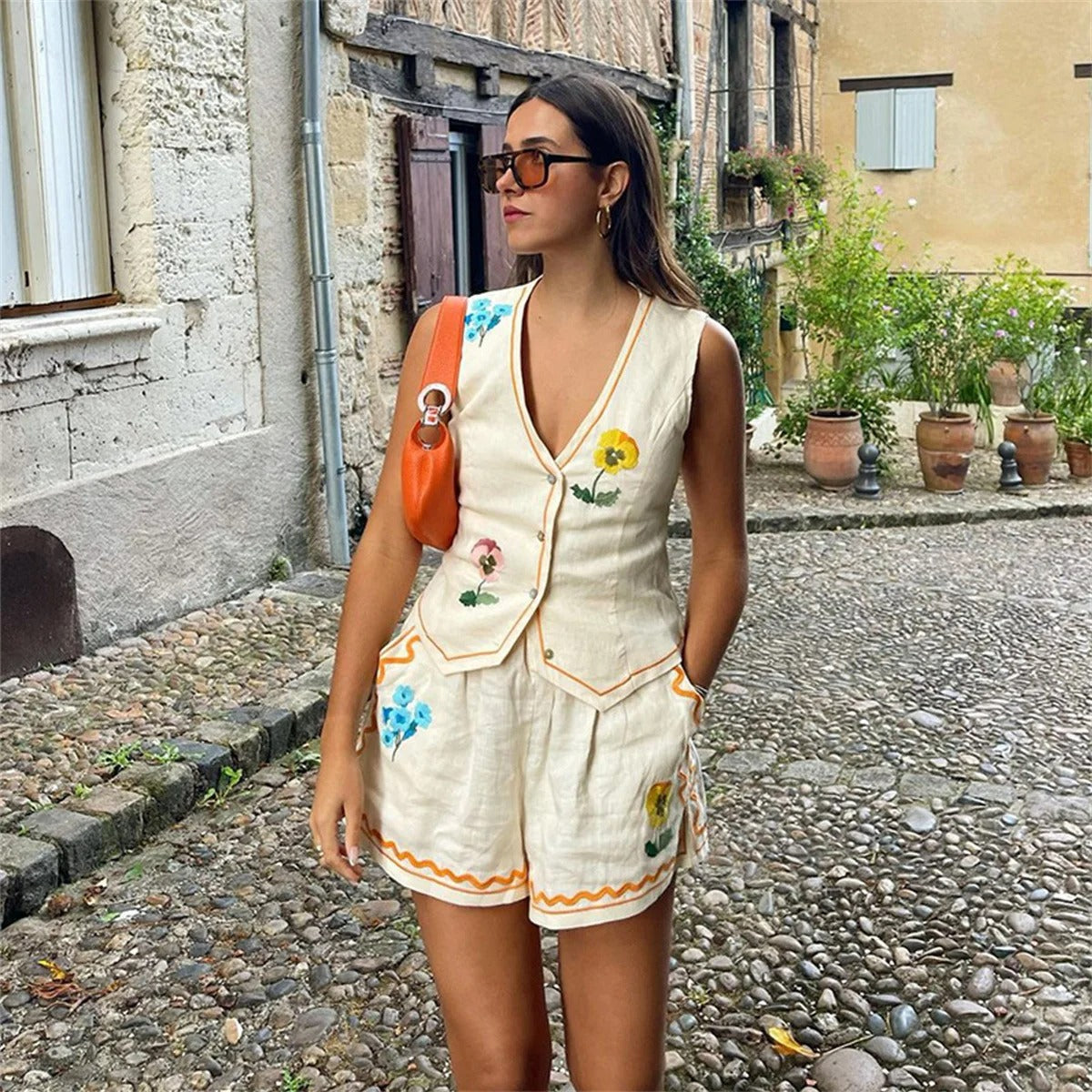 Goddess Glow Two-Piece Summer Set