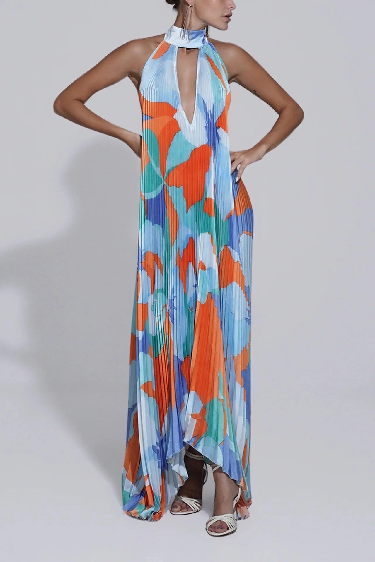 Elysian Drift Off-Shoulder Dress