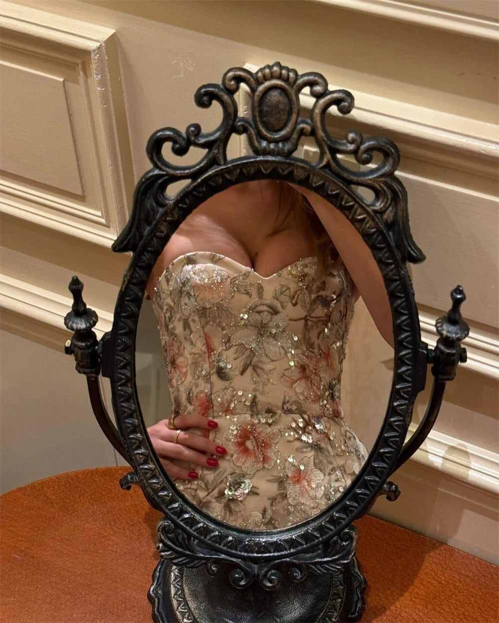 Mila Strapless Sequin Mini Dress