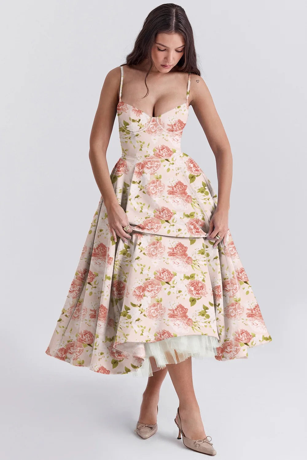 Romantic Bloom Princess Dress