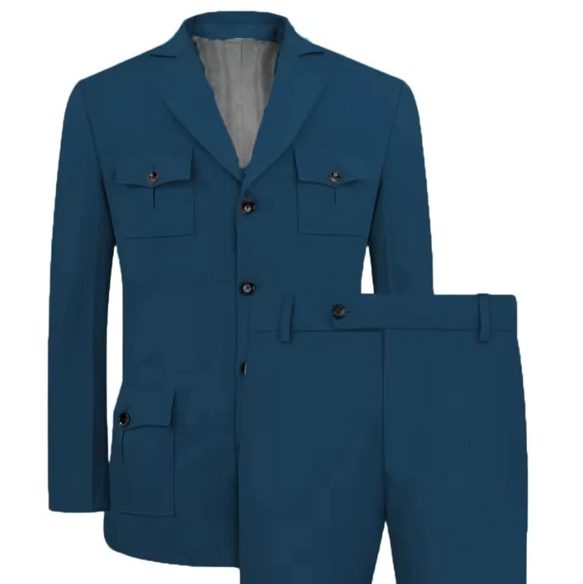 Casual Blazer Pants Set