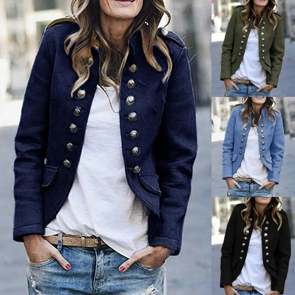 Frost Chic Retro Coat