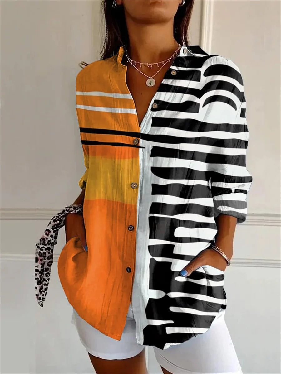 Women's Printed Art Shirt