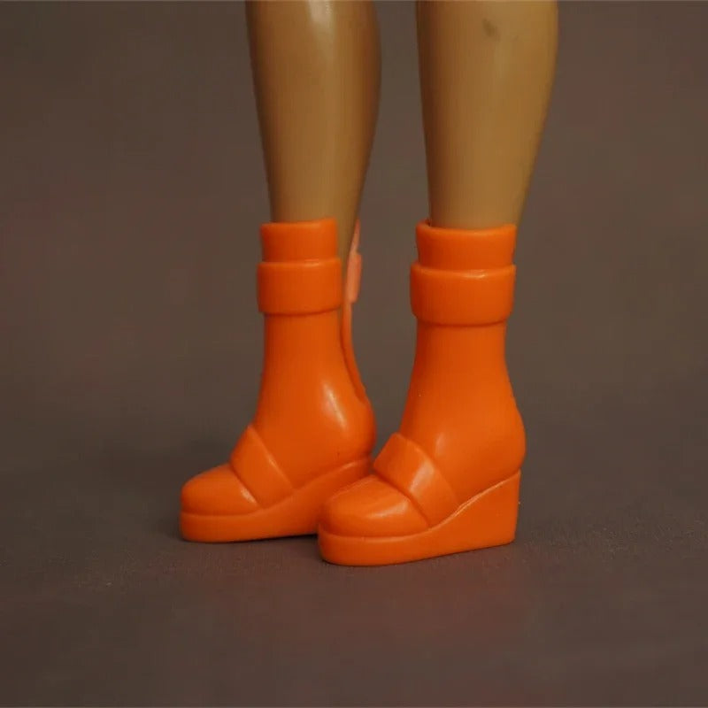 Chic Heeled Doll Boots
