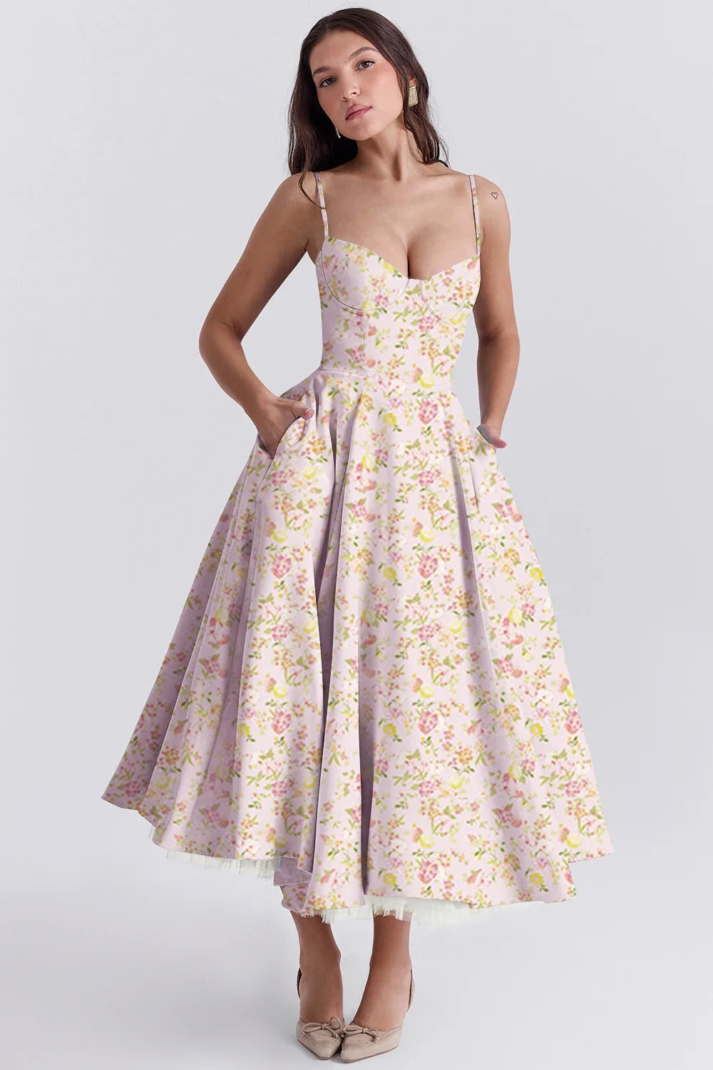 Romantic Bloom Princess Dress