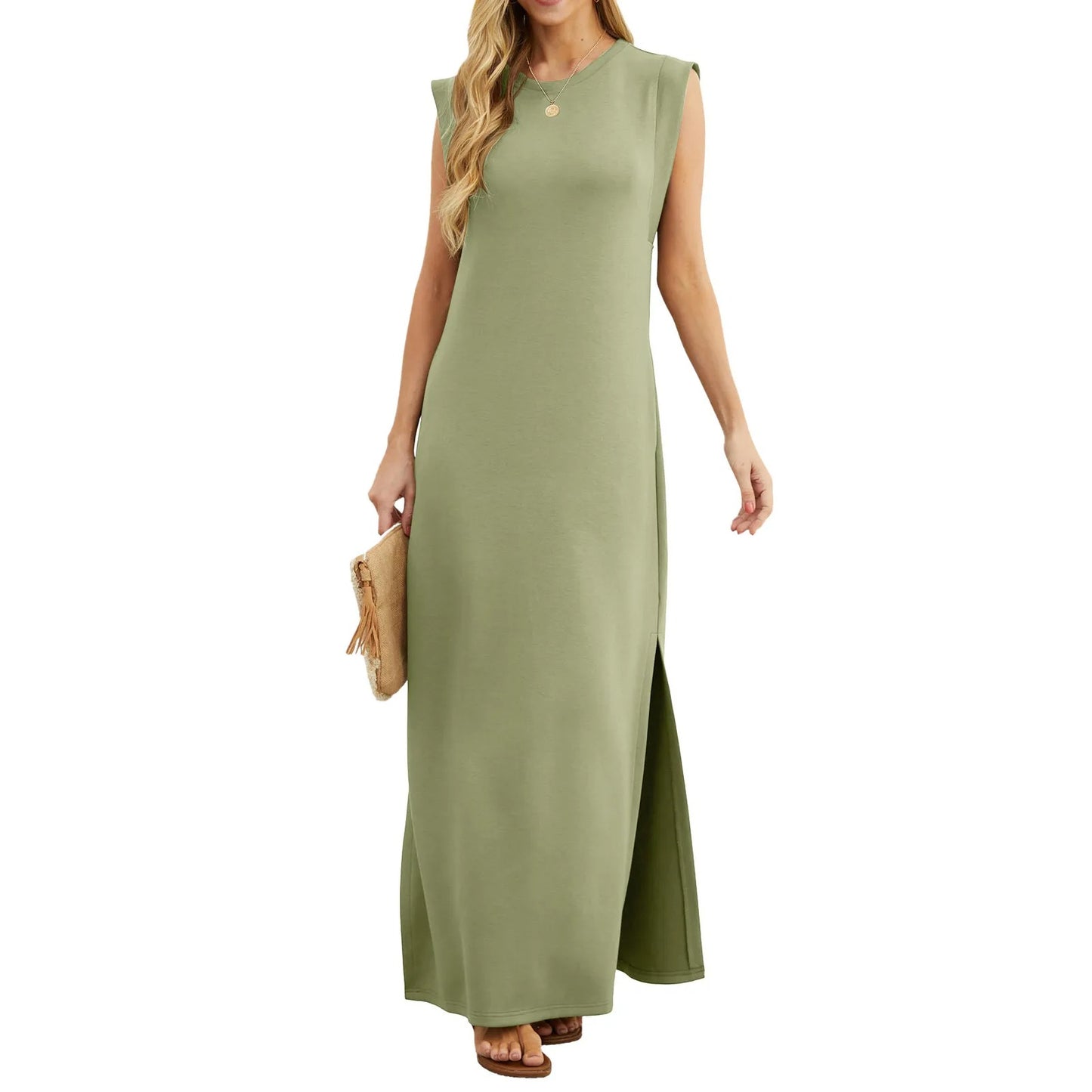 Solara Slit Maxi Dress