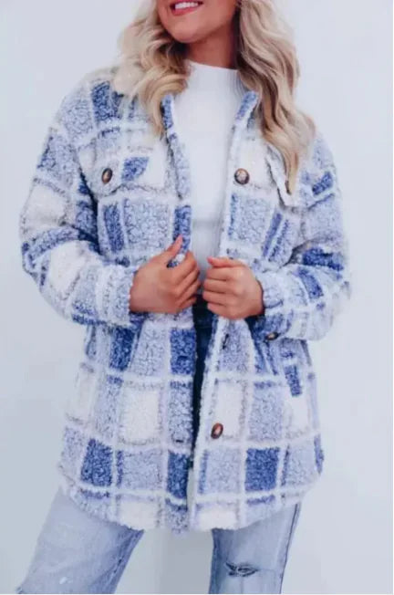 Harlequin Polo Collar Jacket