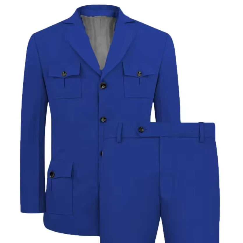 Casual Blazer Pants Set