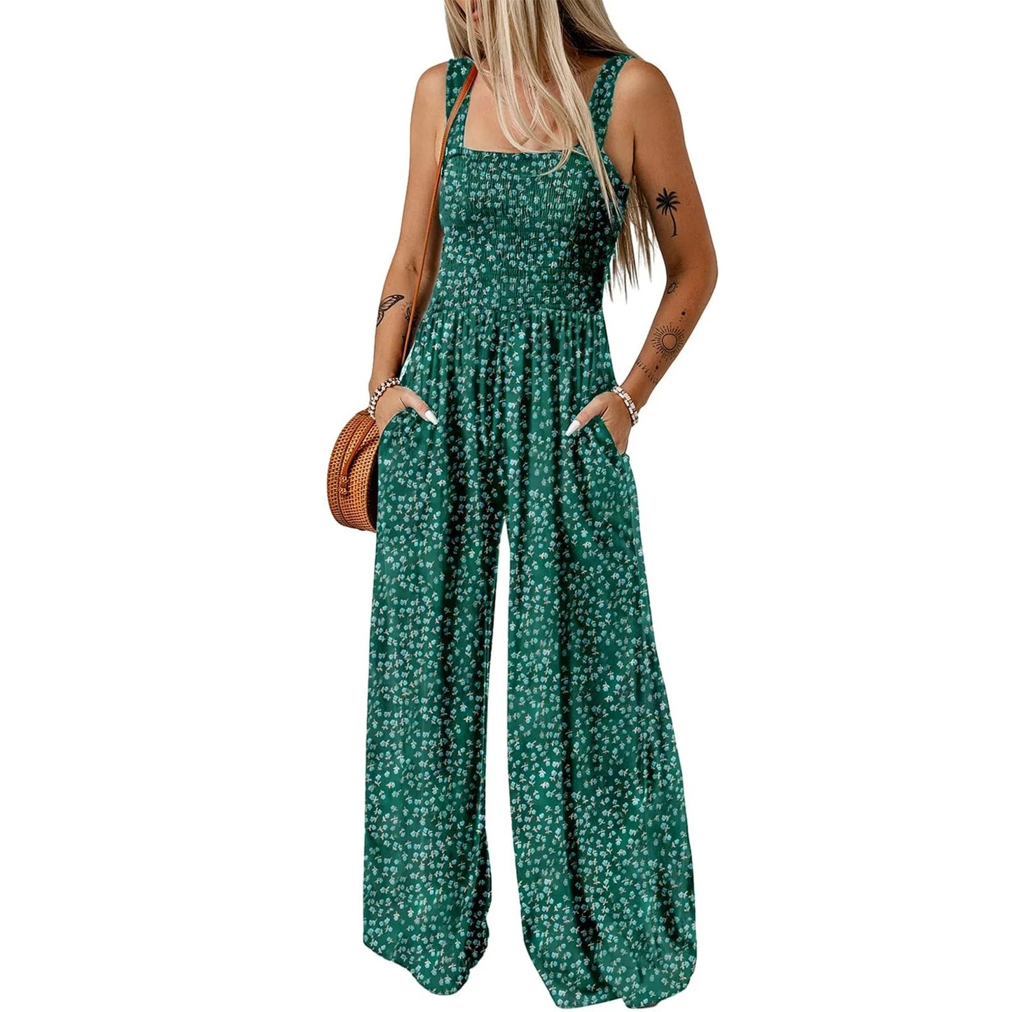Boho Breeze Wide-Leg Jumpsuit