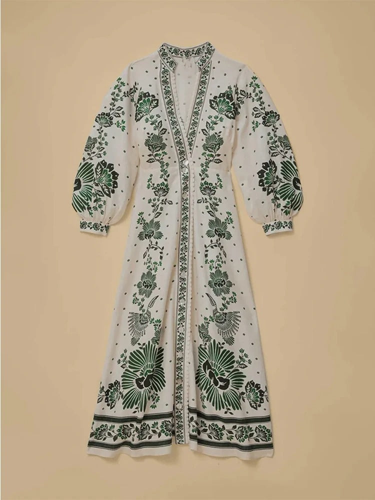 Nature Muse Maxi Dress