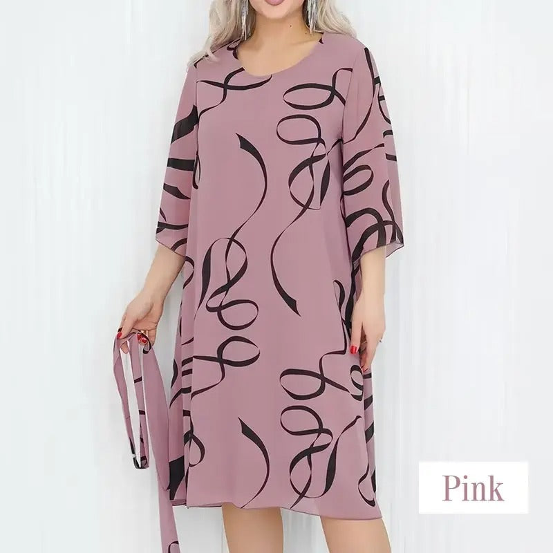 Printed Casual Summer Dress