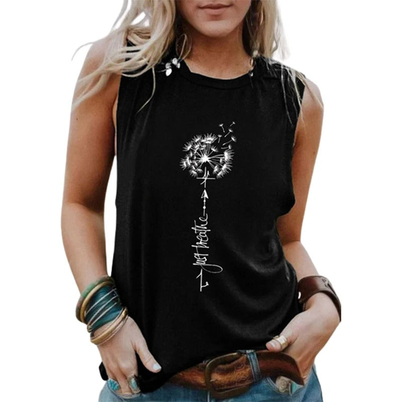 Casual Sleeveless Tank Top