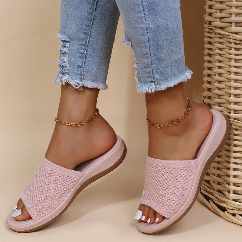 Soft Wedge Walking Sandals