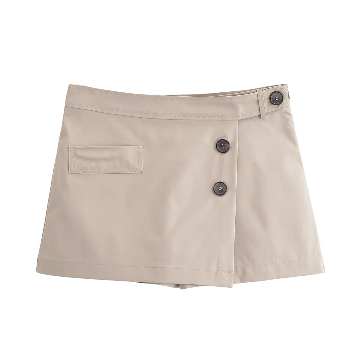 Urban Chic Khaki Shorts Set