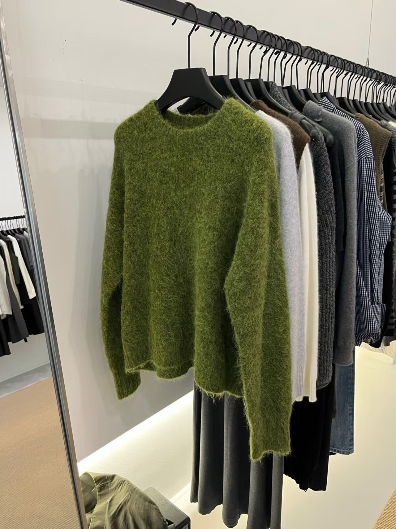 Green High-end Sweater Women
