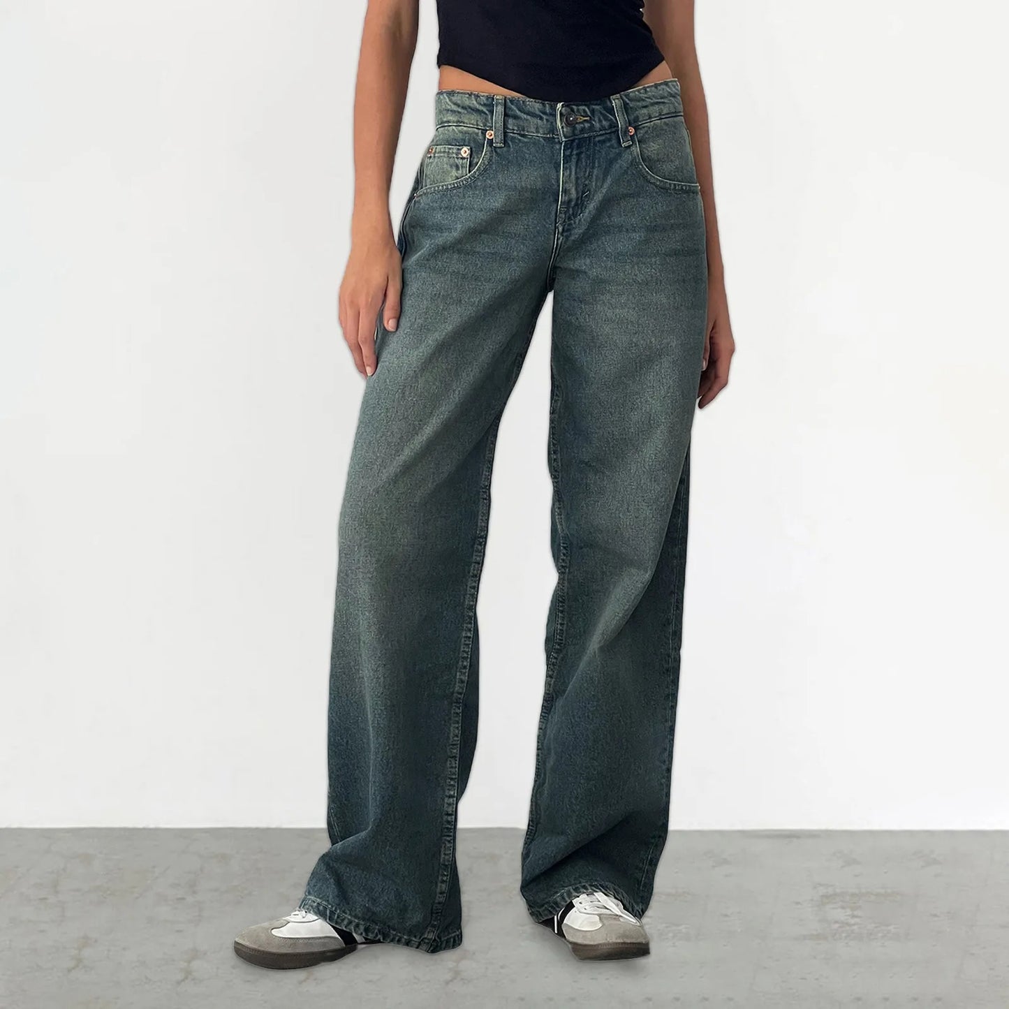 Casual Vibe Wide Leg Denim