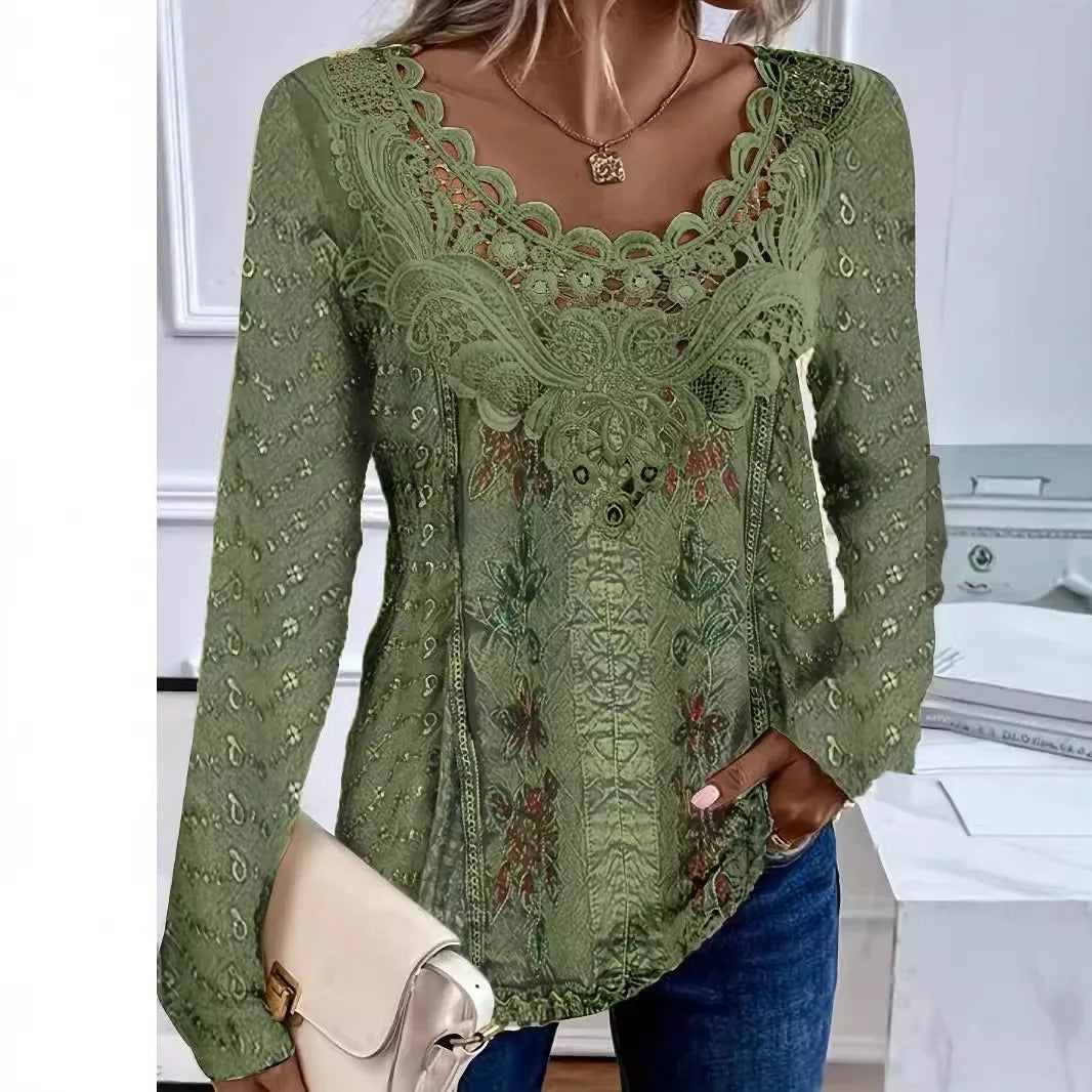 Boho Lace T-Shirt
