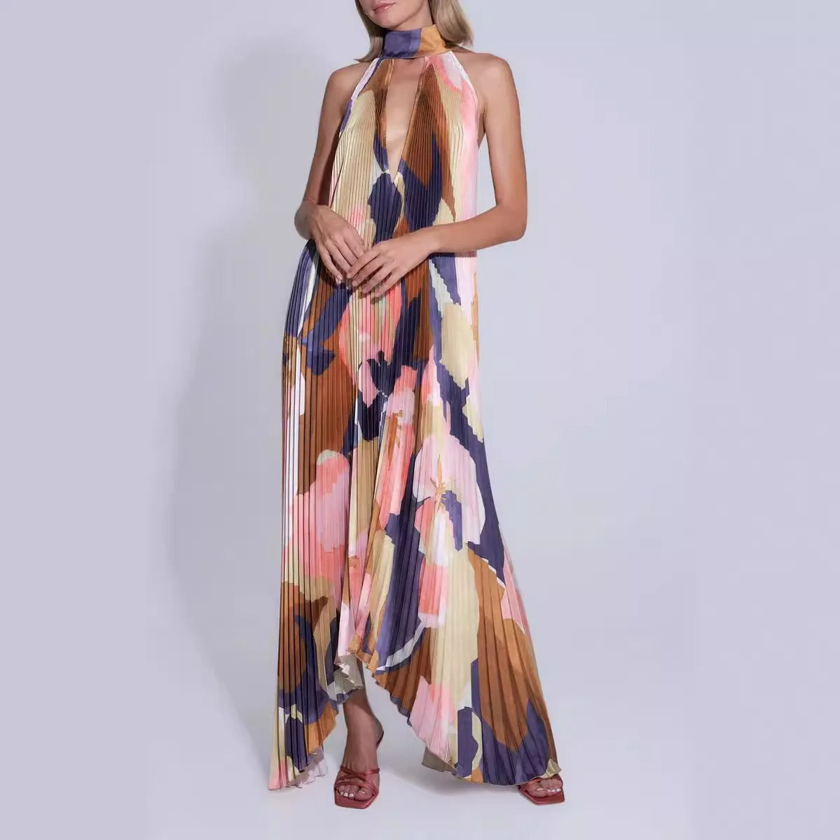 Elysian Drift Off-Shoulder Dress