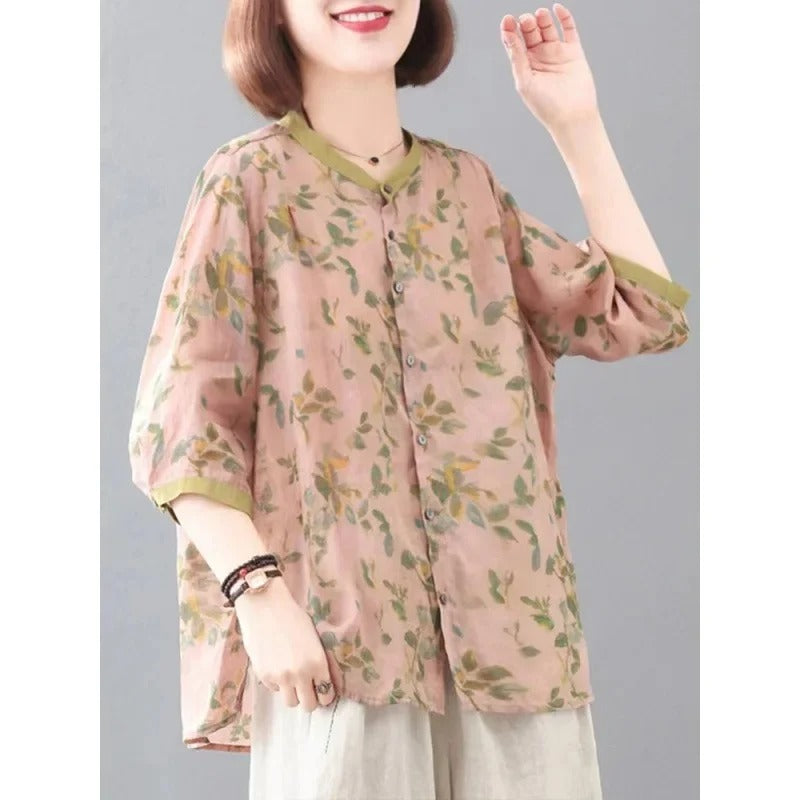 Cotton Linen Two-Piece Set