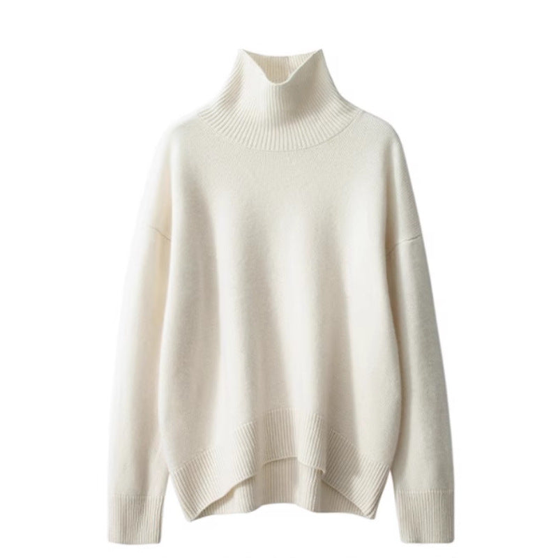 Women's Minimalist Knitted Bottoming Sweater