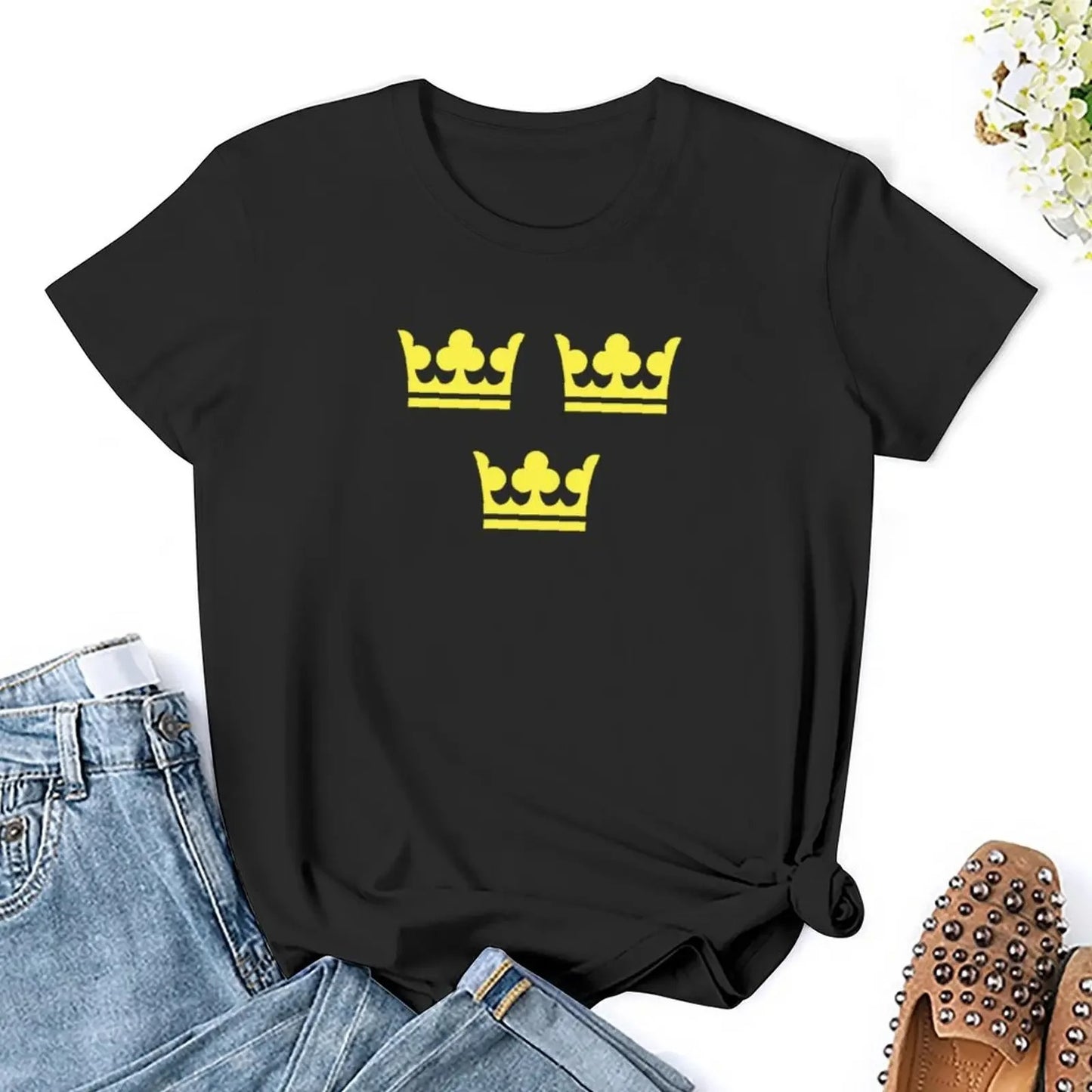 Swedish Three Crowns Graphic Tee