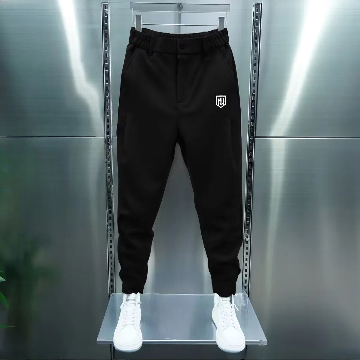 Ice Silk Relaxed Fit Pants