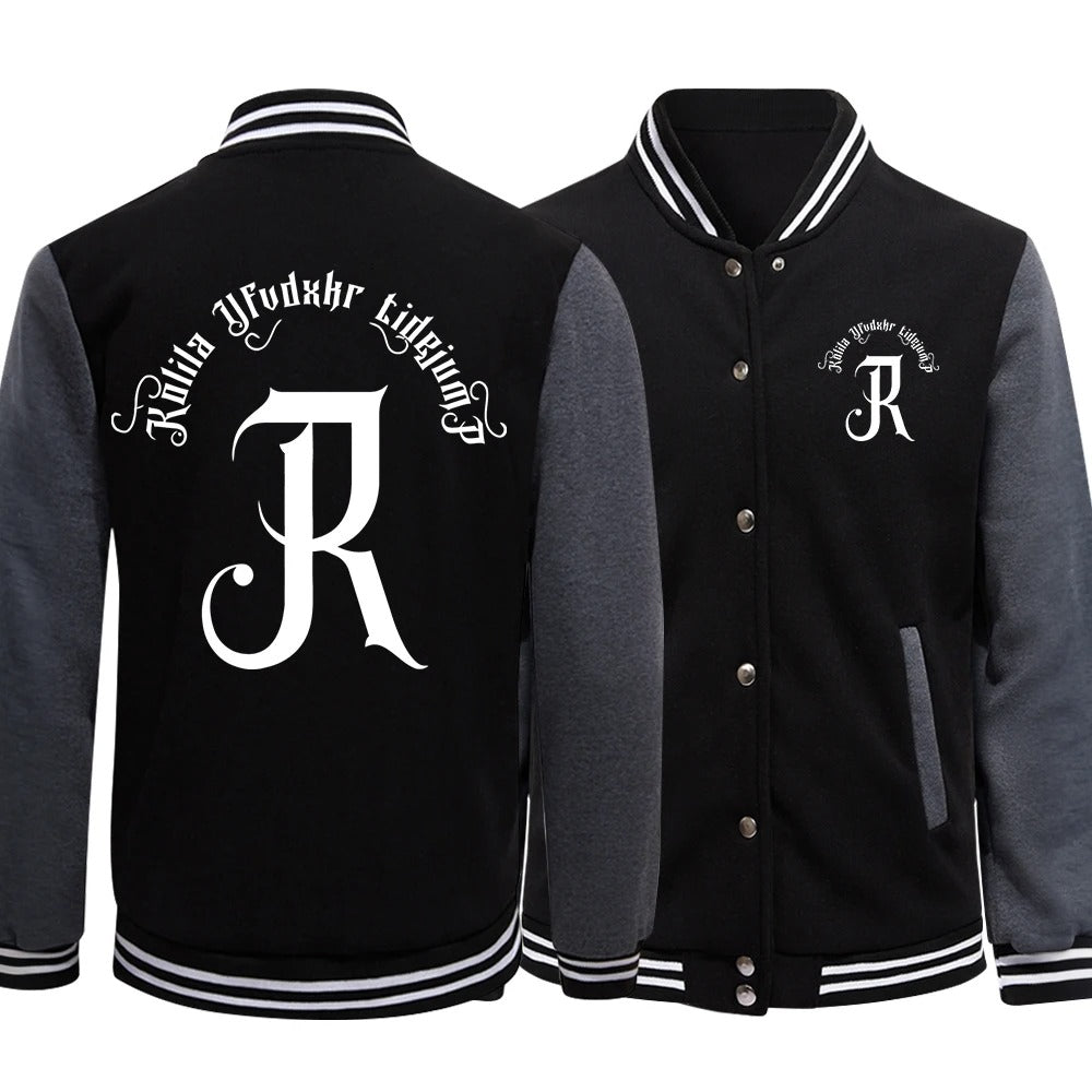 R Mark Preppy Baseball Jacket