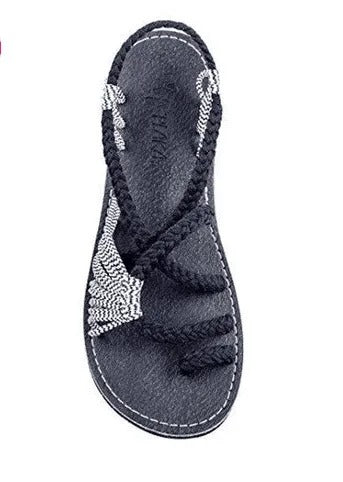 Comfortable Flat Strap Sandals for Women