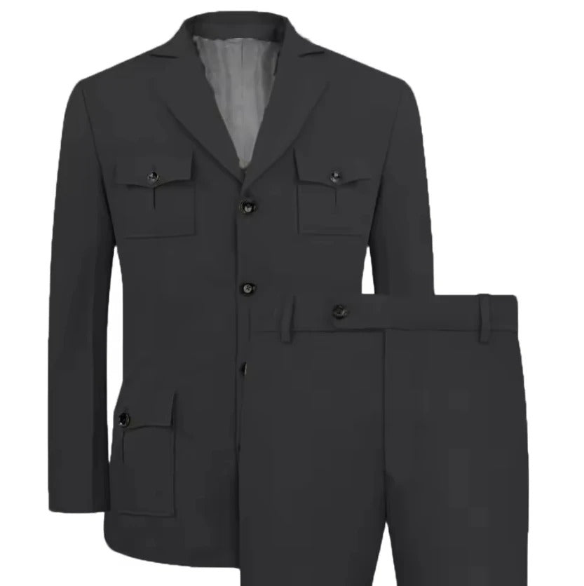 Casual Blazer Pants Set