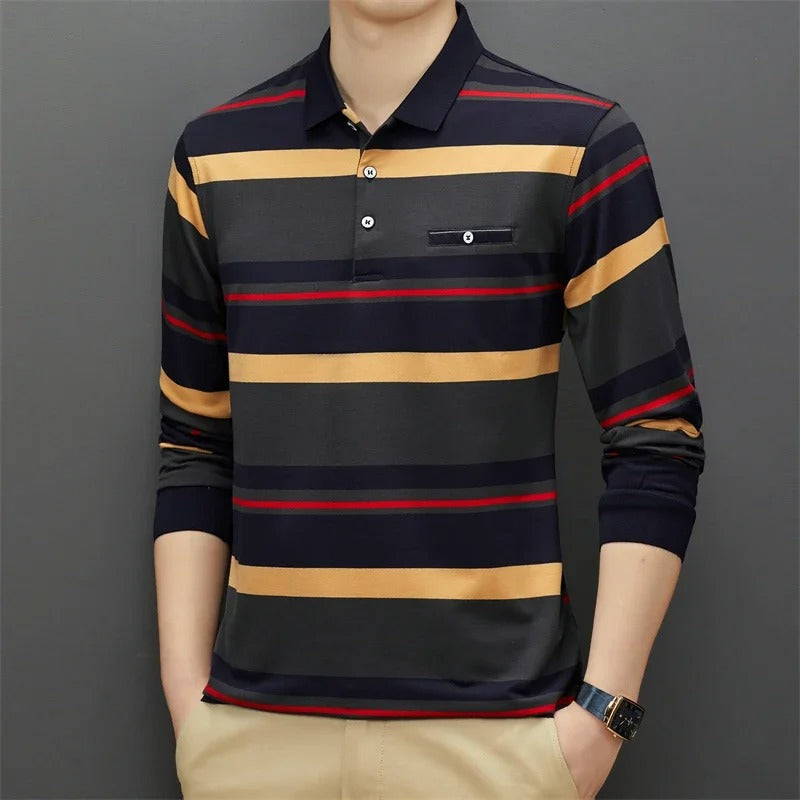 Striped Polo Shirt