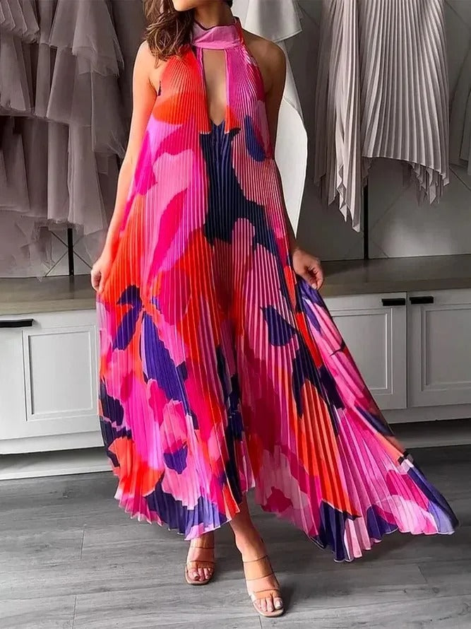 Elysian Drift Off-Shoulder Dress