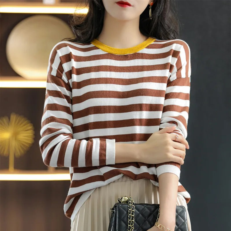 Classic Striped Cotton Tee