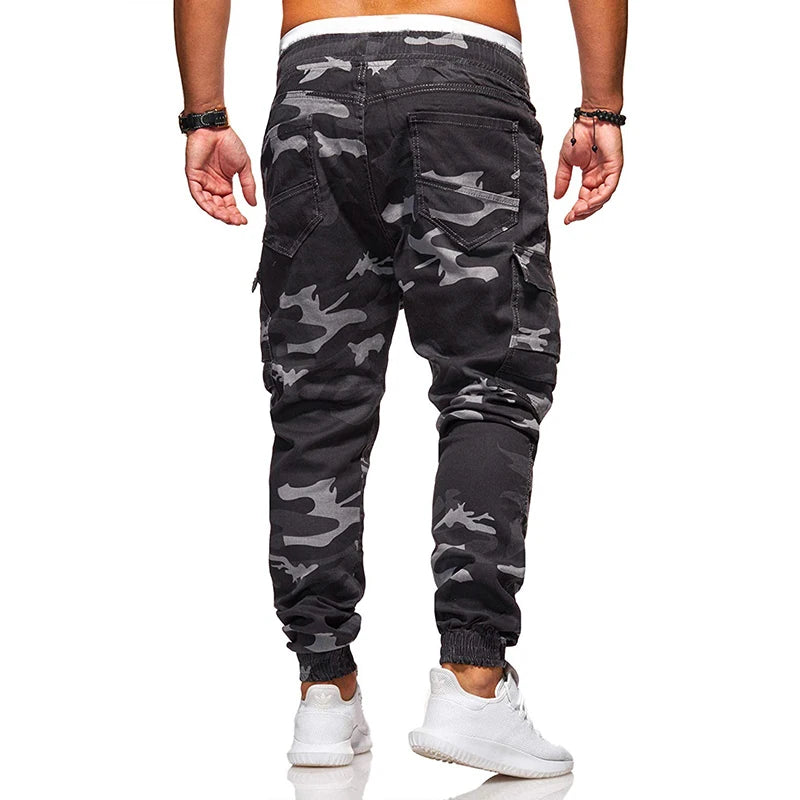 Men's Multi-Pocket Cargo Pants Rich Allure