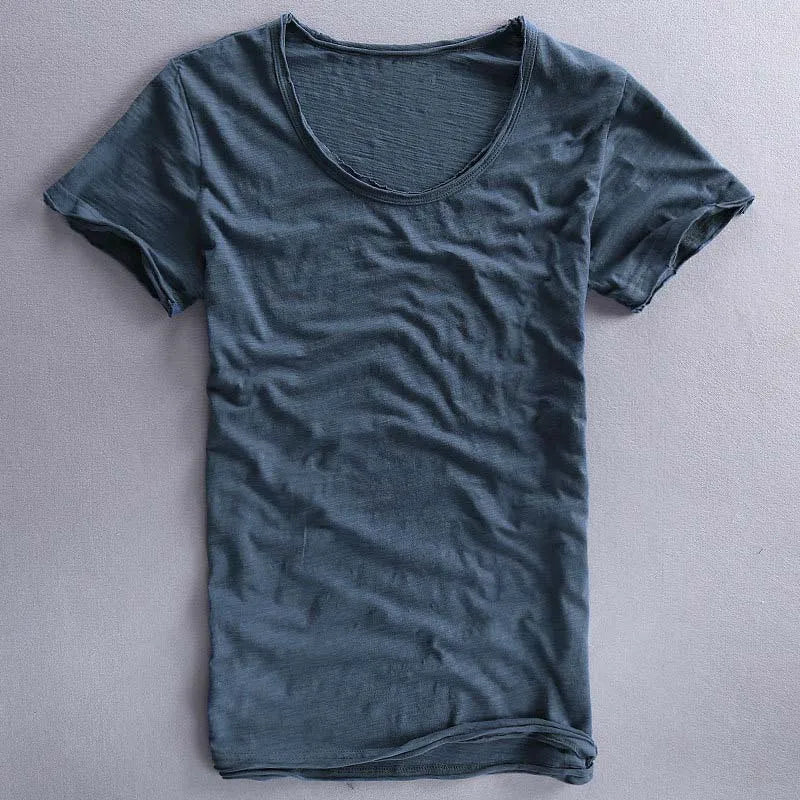 Swag V-Neck Hip Hop Tee for Men