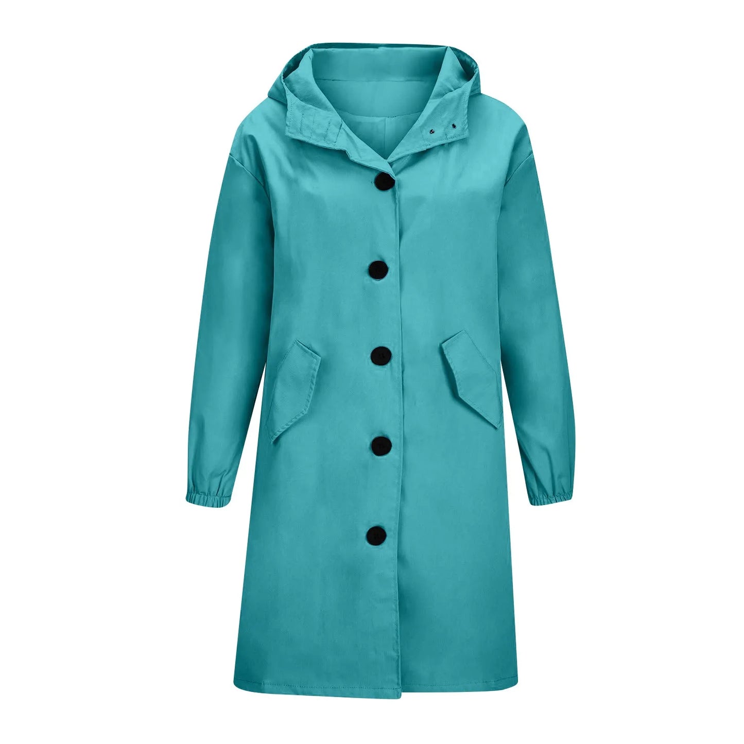 Women’s Long Hooded Trench Coat