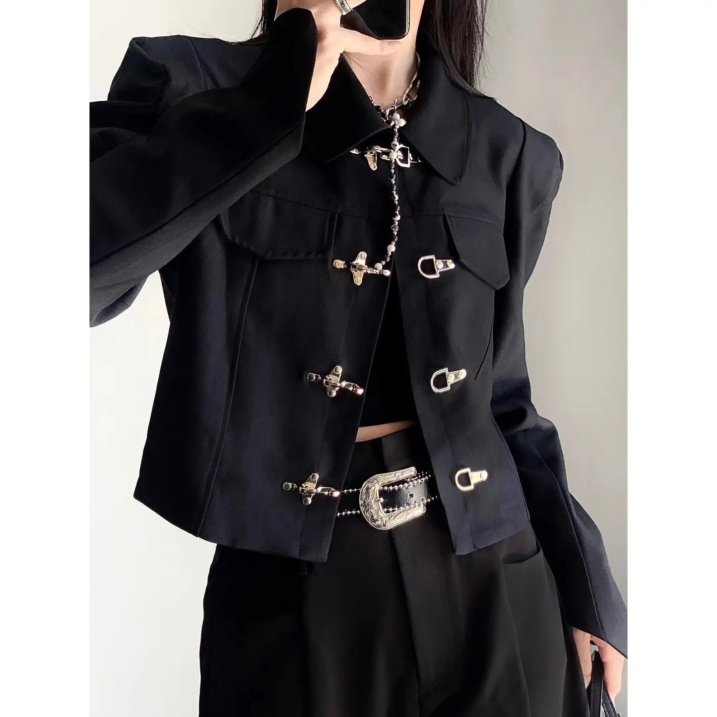 Chinese Style Button Coat