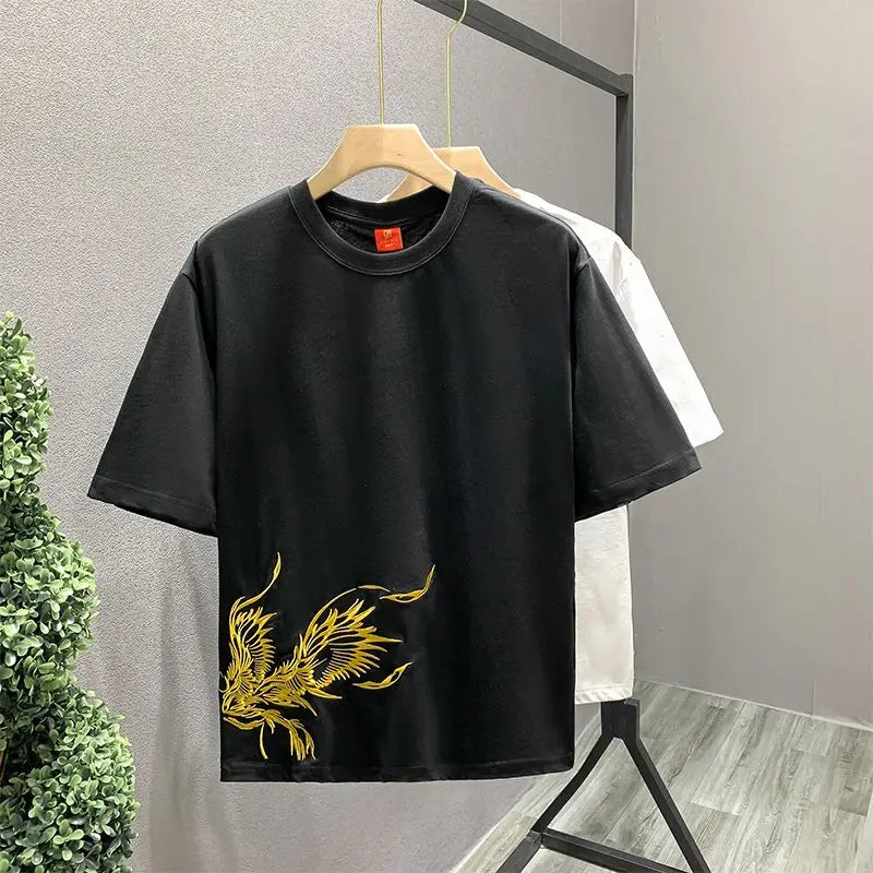 Embroidered Youth Trend T-Shirt