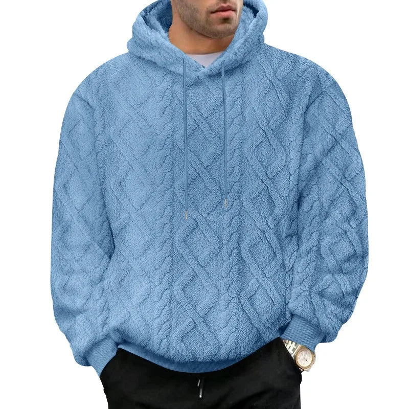 Shadow Weave Luxe Dual Velvet Hoodie