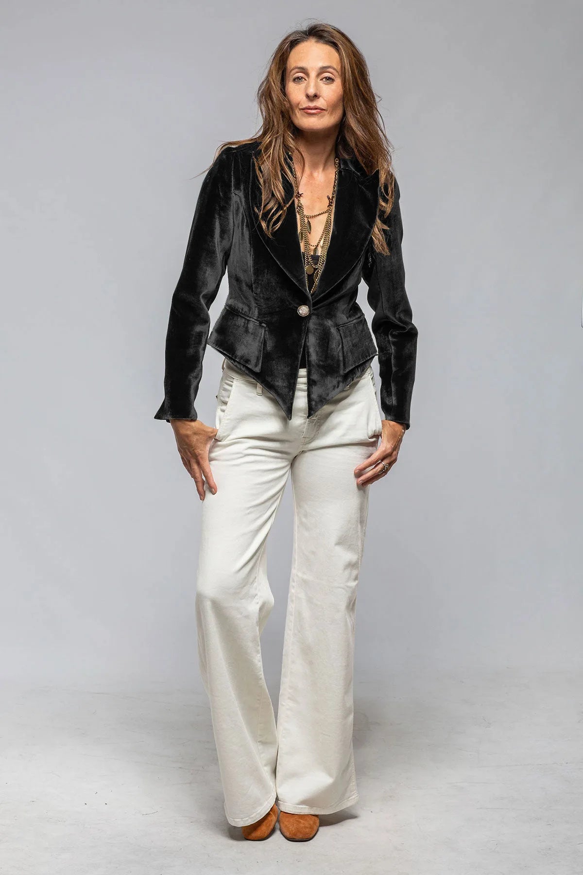 Canary Charm Slim Fit Blazer