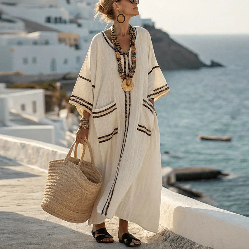 Wander Luxe Boho Maxi Dress