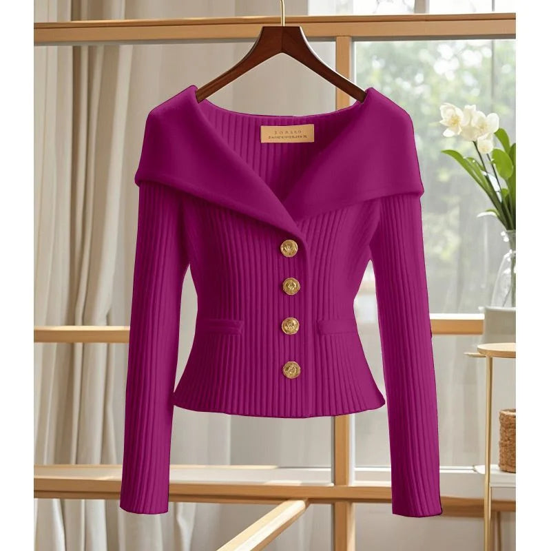High-Quality Knitted Cardigan Sweater