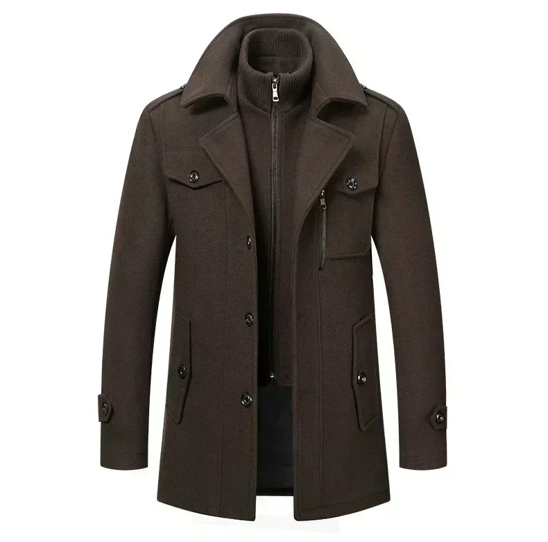 Regent Frost Wool Business Coat